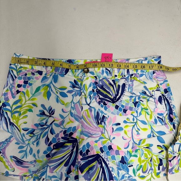 Lilly Pulitzer Callahan stretch Floral Print Women's Shorts size 12 nwt - Picture 7 of 12